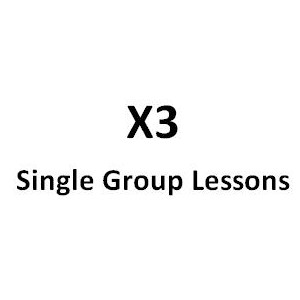 x3 Single Group Lesson Gift Voucher