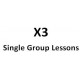 x3 Single Group Lesson Gift Voucher